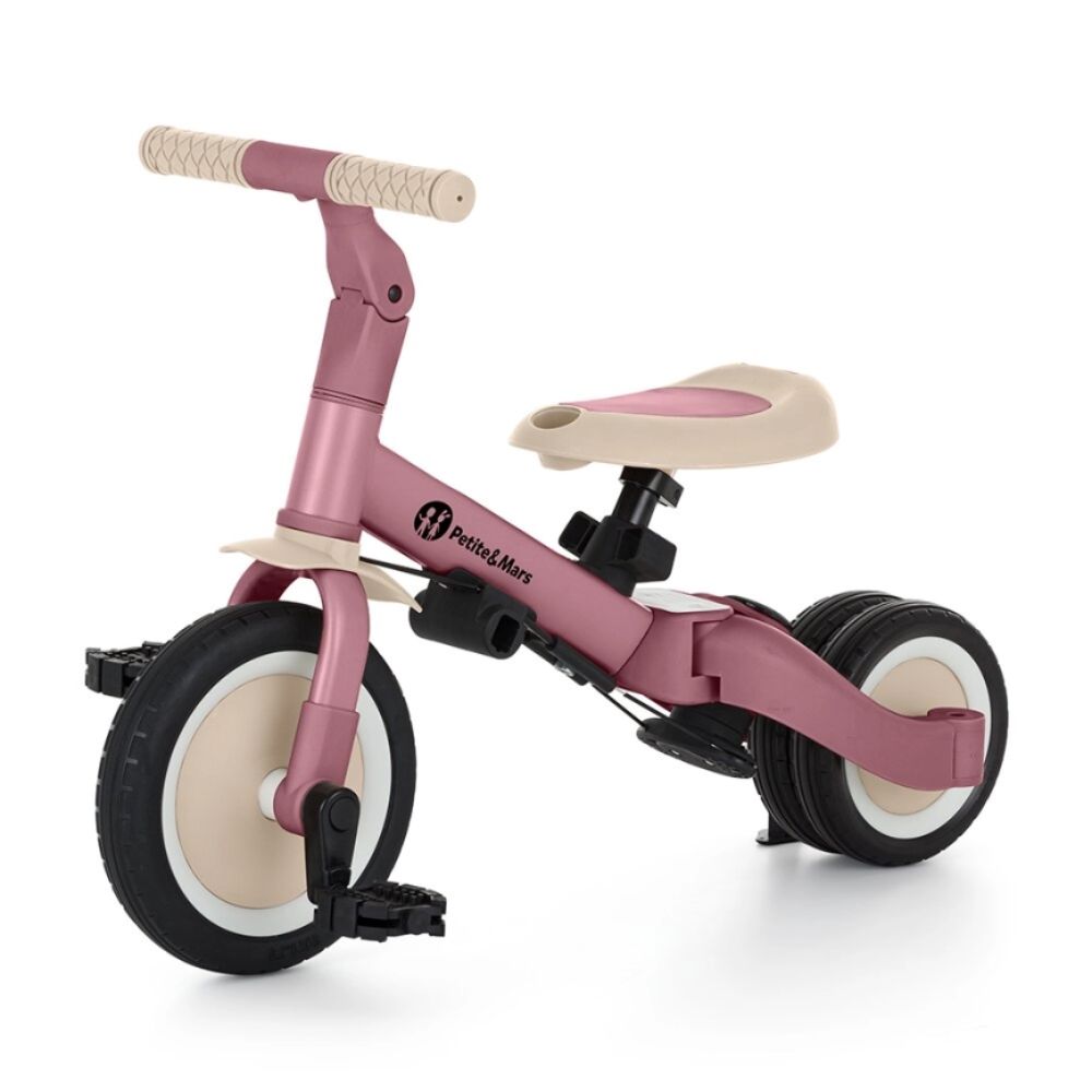 PETITE&MARS Tricikl Turbo 5 u 1 - Dusty Rose