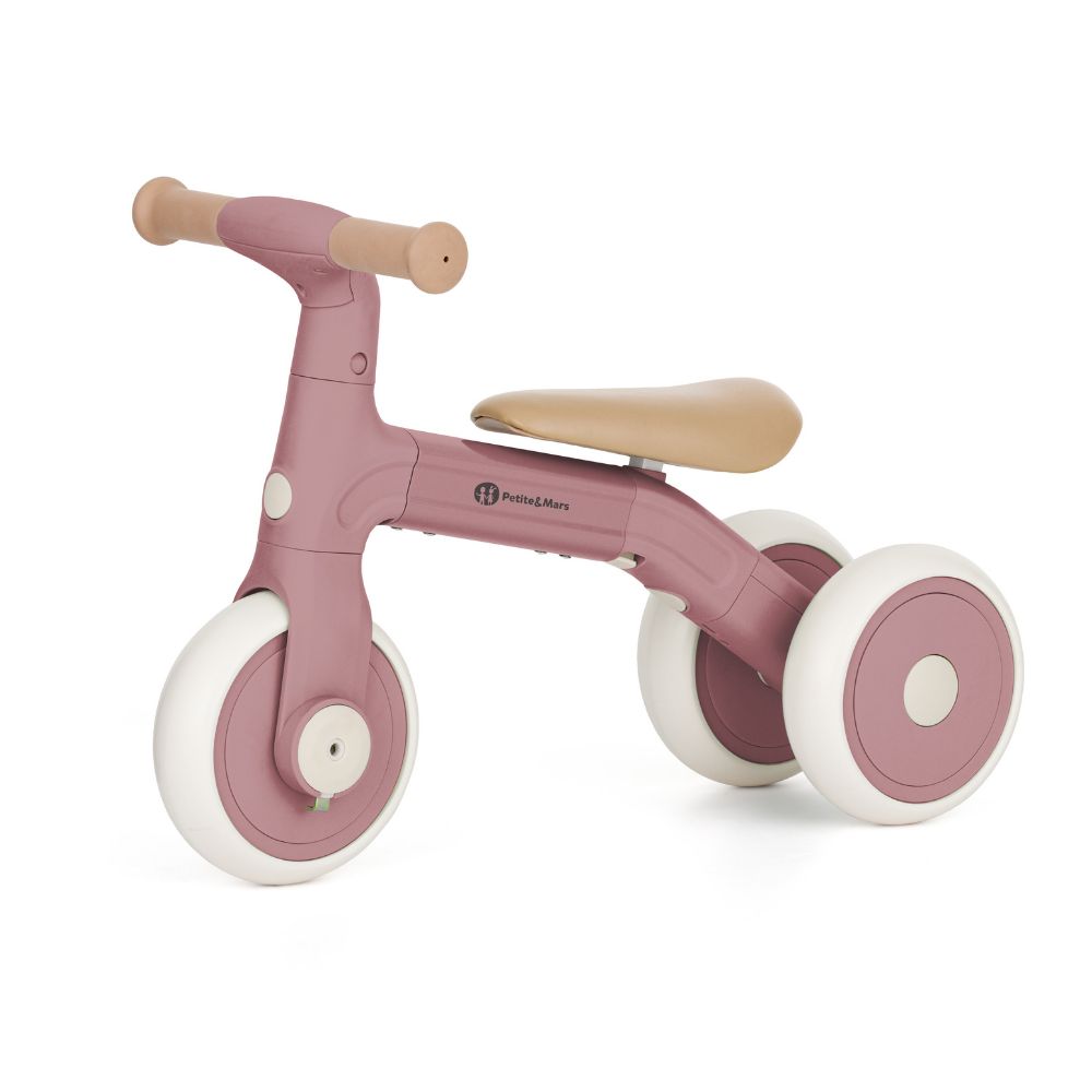 PETITE&MARS Balans bicikl Bingo 3 u 1, Dusty Rose