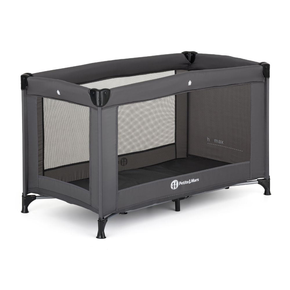 PETITE&MARS Putni krevetić Koot Lite, Dark Grey