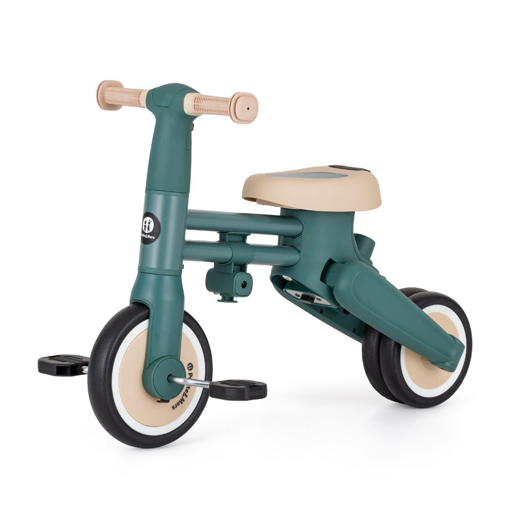 PETITE&MARS Tricikl Drift 4 u 1, Misty Green