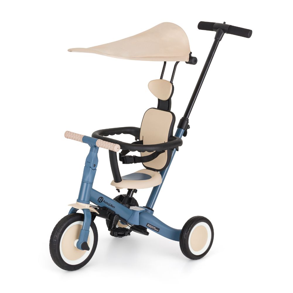 PETITE&MARS Tricikl Turbo Plus 5 u 1, Ocean Blue