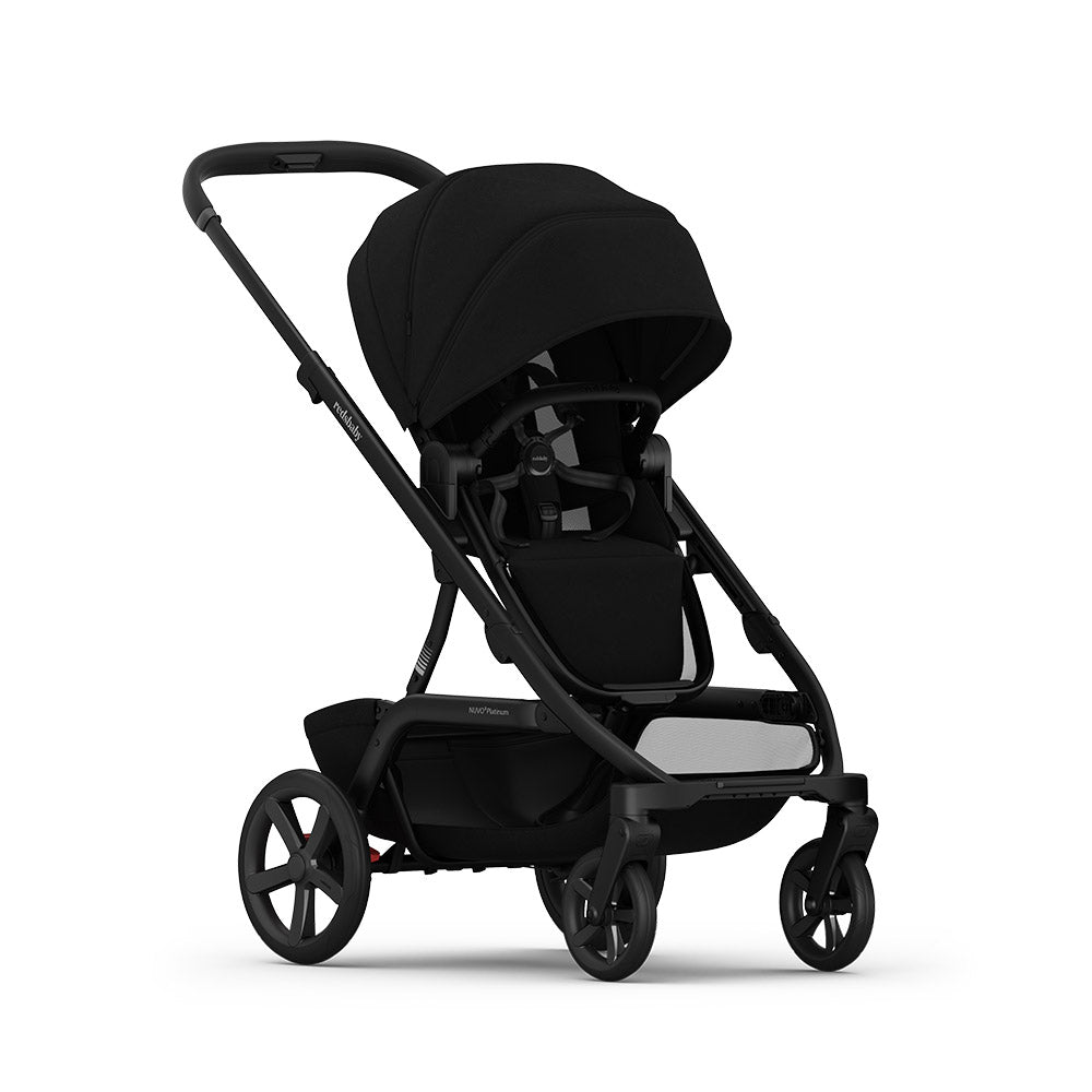 REDSBABY NUVO 2 Single dječja kolica 2u1, Platinum Black