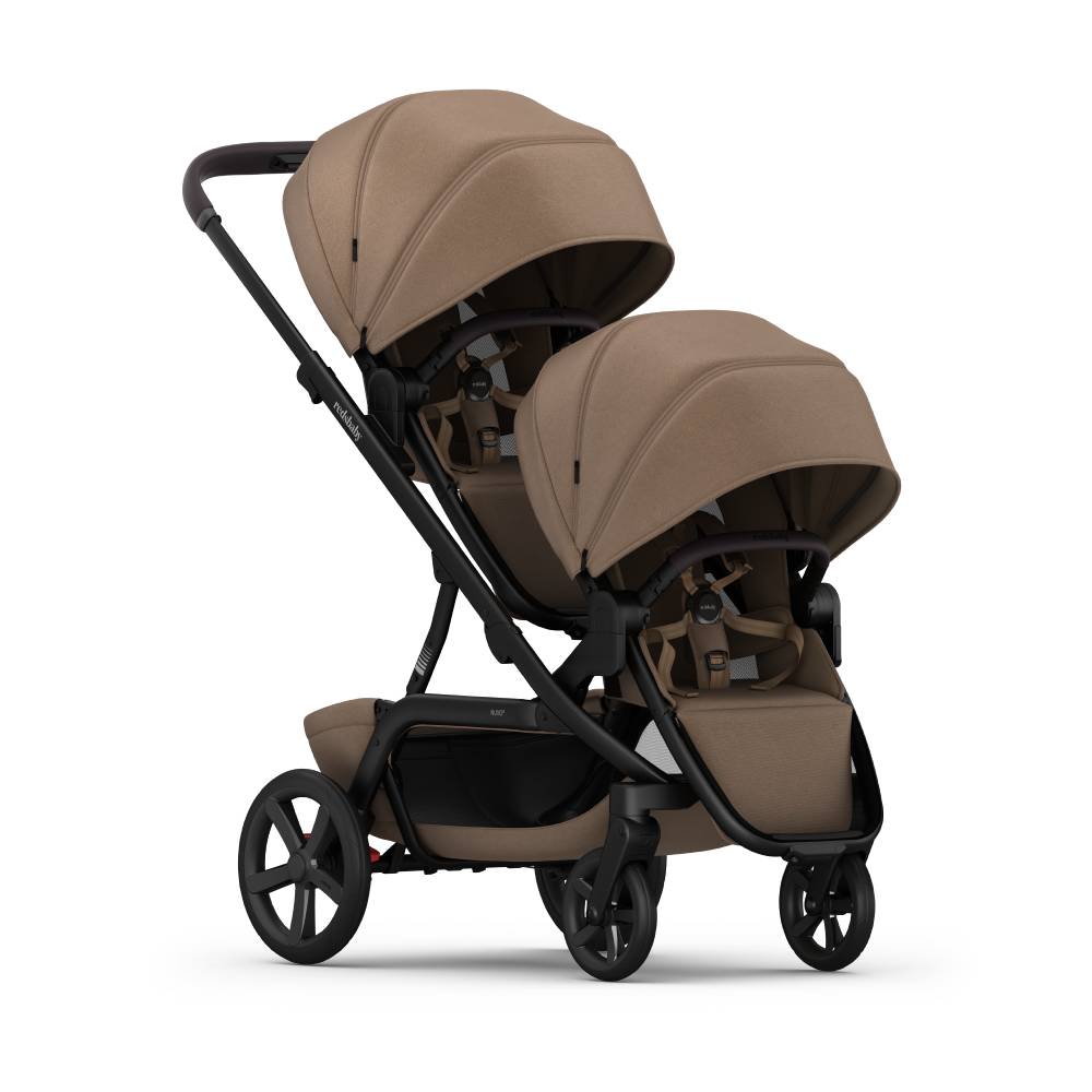 REDSBABY NUVO 2 Twin dječja kolica za blizance 2u1, Mocha