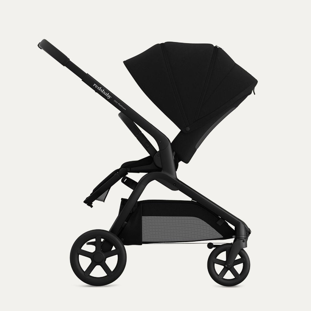 REDSBABY ONIX kolica, Platinum Black Twill 3u1 B
