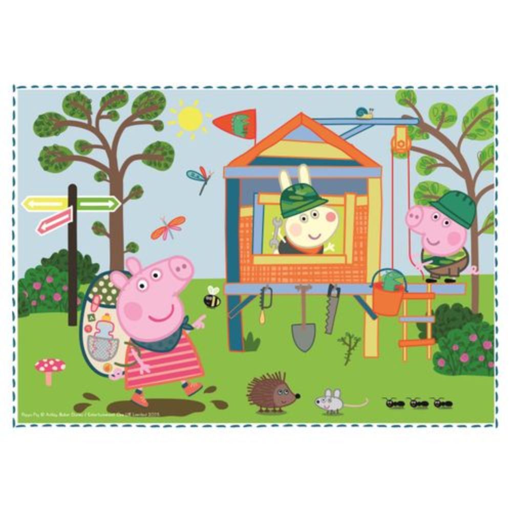 TREFL Baby puzzle Peppa Pig 4u1 34359