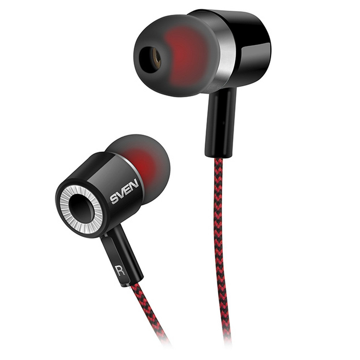 SVEN E-108 Stereo In-ear slušalice Crno-Crvene