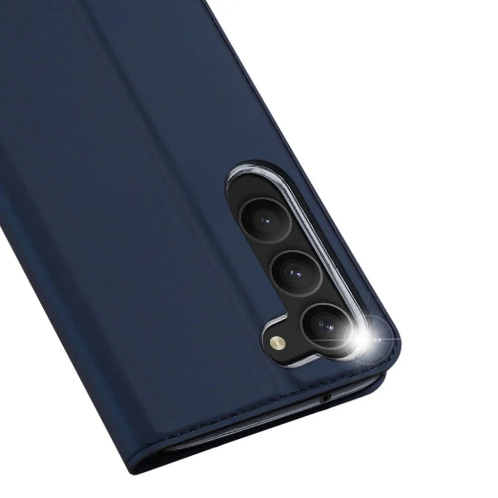 DUX DUCIS Skin Pro – preklopna torbica za Samsung Galaxy S23 modra