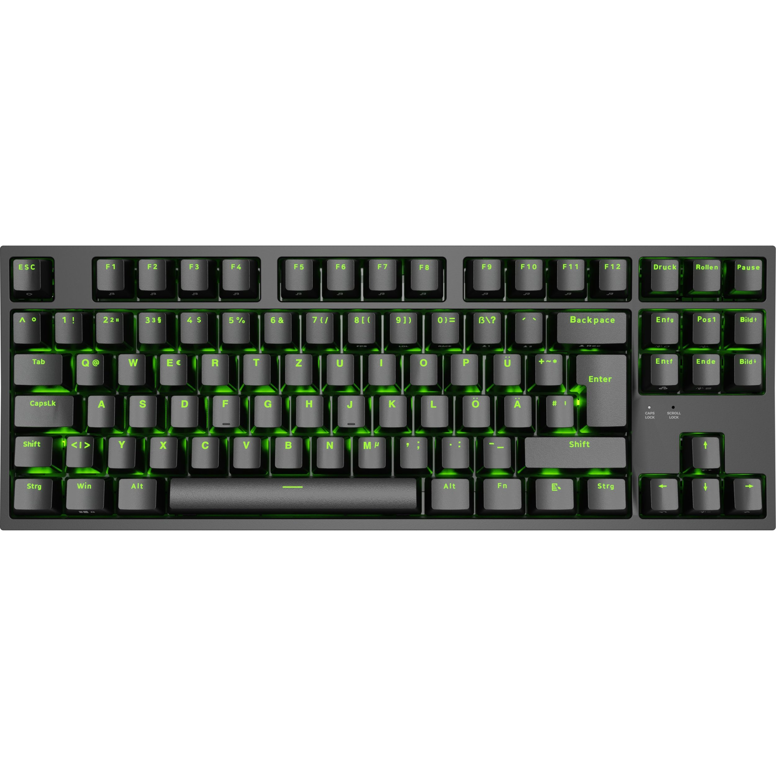 GENESIS Thor 404 TKL tipkovnica Igranje USB QWERTZ Njemački Crno