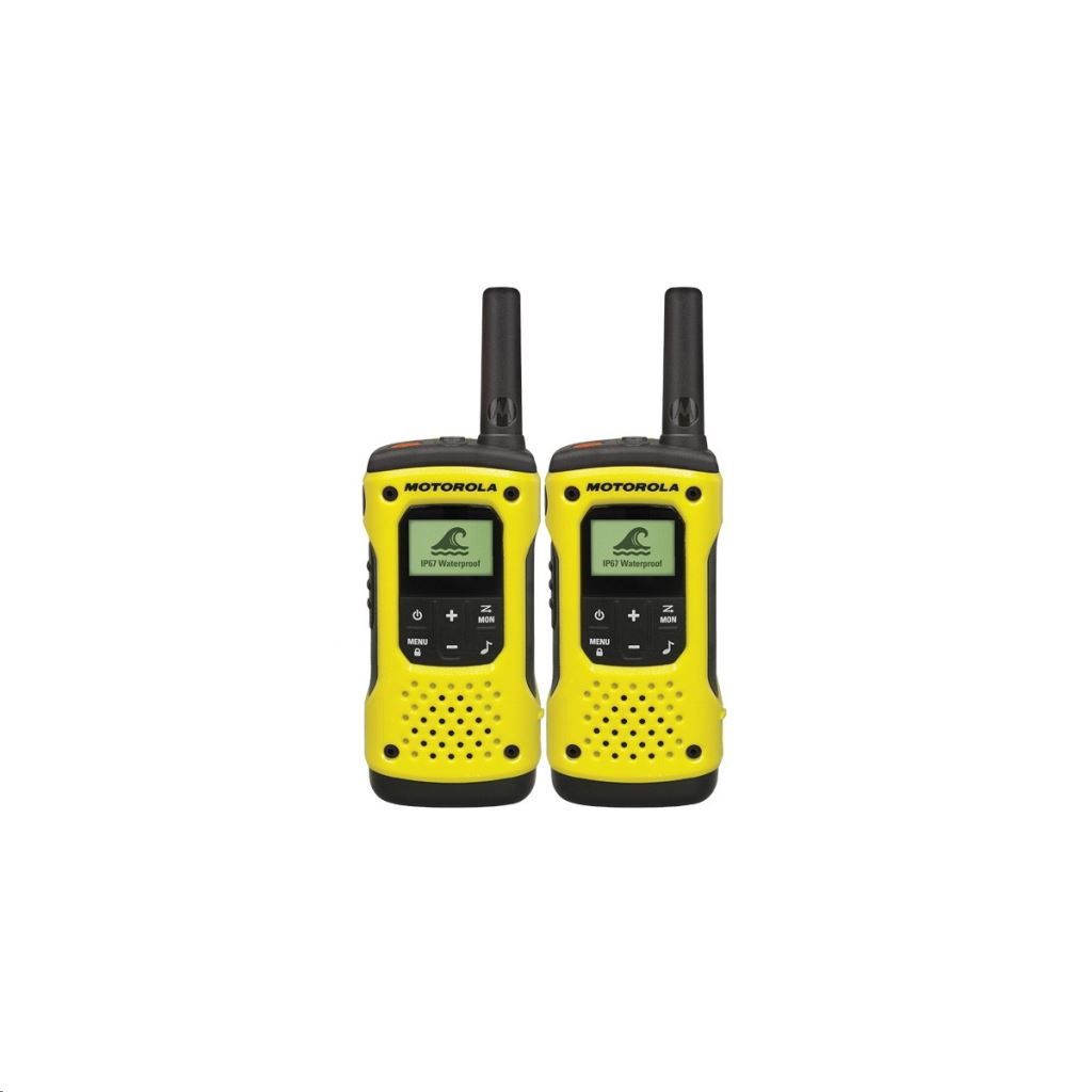 Motorola TLKR T92 H2O dvosmjerni radio 8 kanali Crno, Žuto