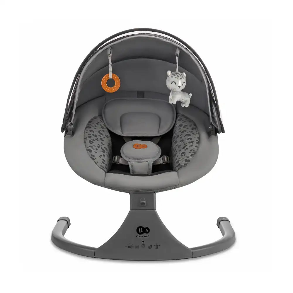 Kinderkraft Električna njihaljka LUMI 2, Dark Grey