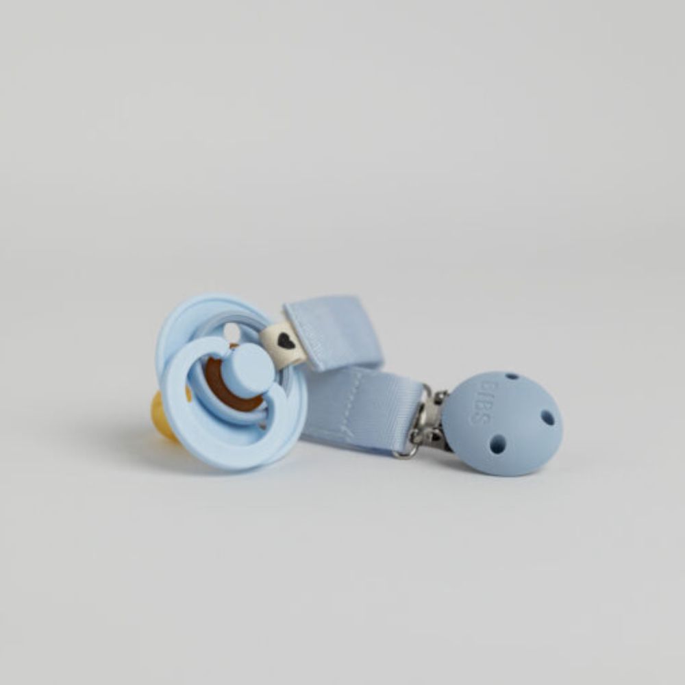 BIBS Colour duda (okrugla) - Baby Blue (vel.1)