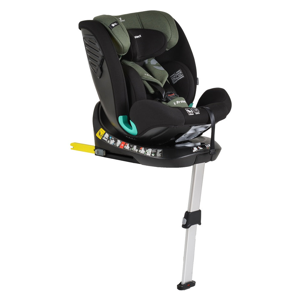 Cangaroo i-Protect autosjedalica i-Size 0-36kg (40-150 cm) 360, Deep Forest Green