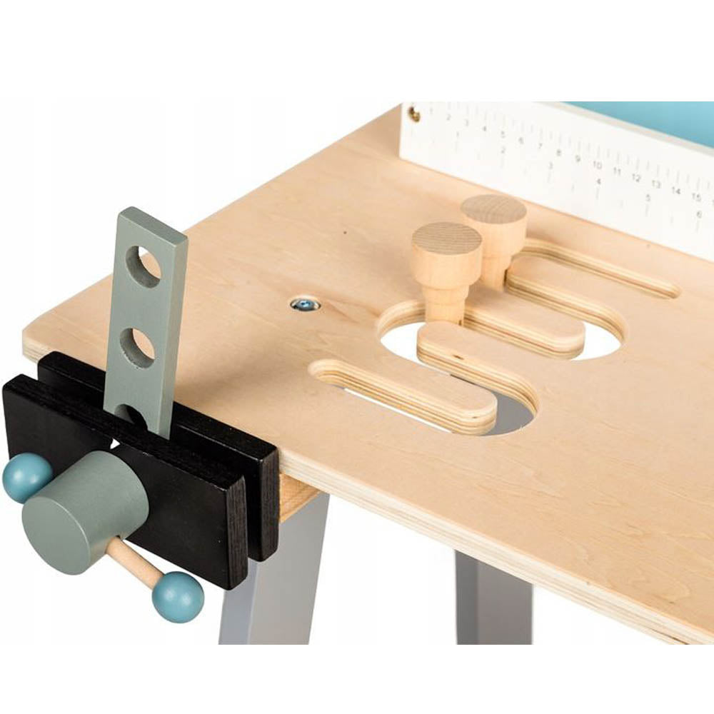 Ecotoys Stol za igru Mali Majstor s alatom od 32 dijelova, New