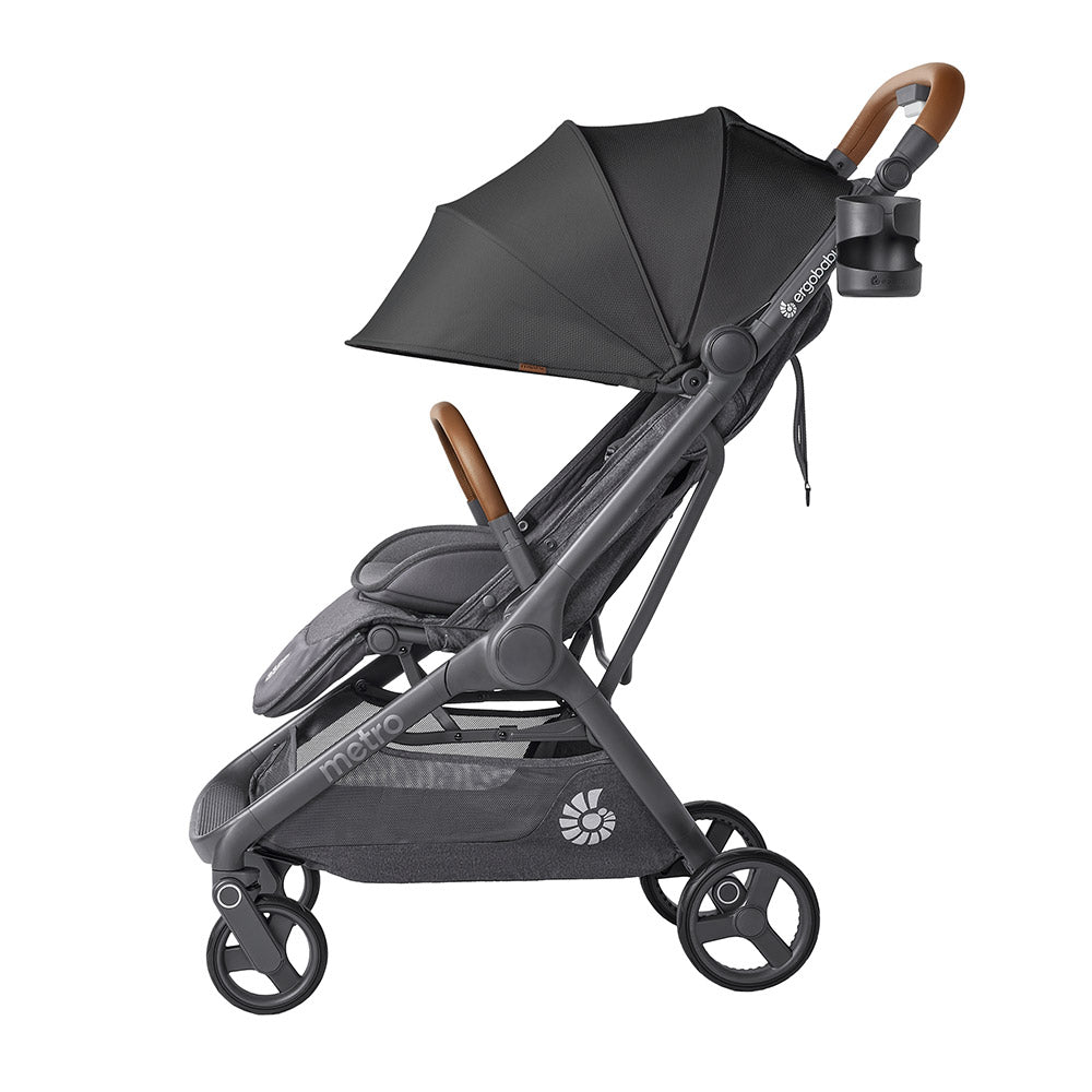 Ergobaby Metro 3 Deluxe kompaktna gradska kolica, Jet Black