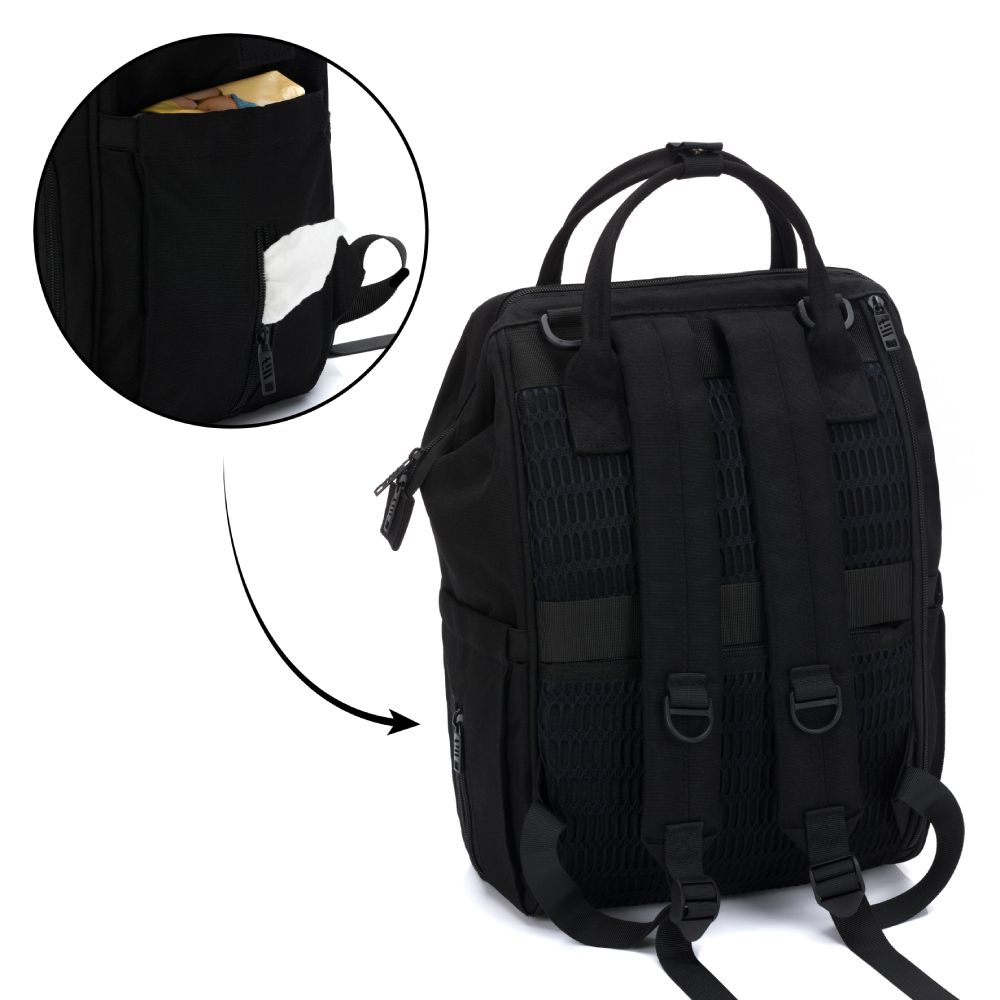 Fillikid Barcelona torba/ruksak za mamu, black