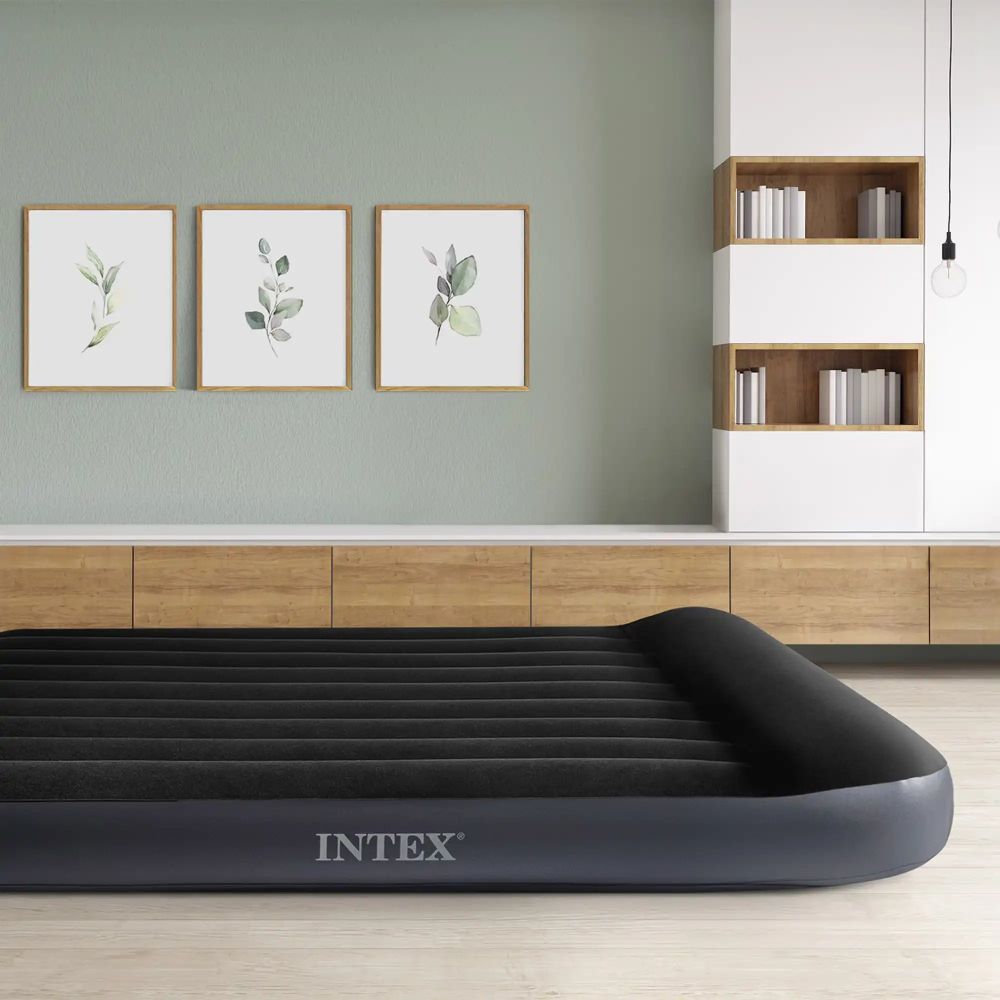 INTEX Madrac na napuhavanje s pumpom 191x137x25 cm