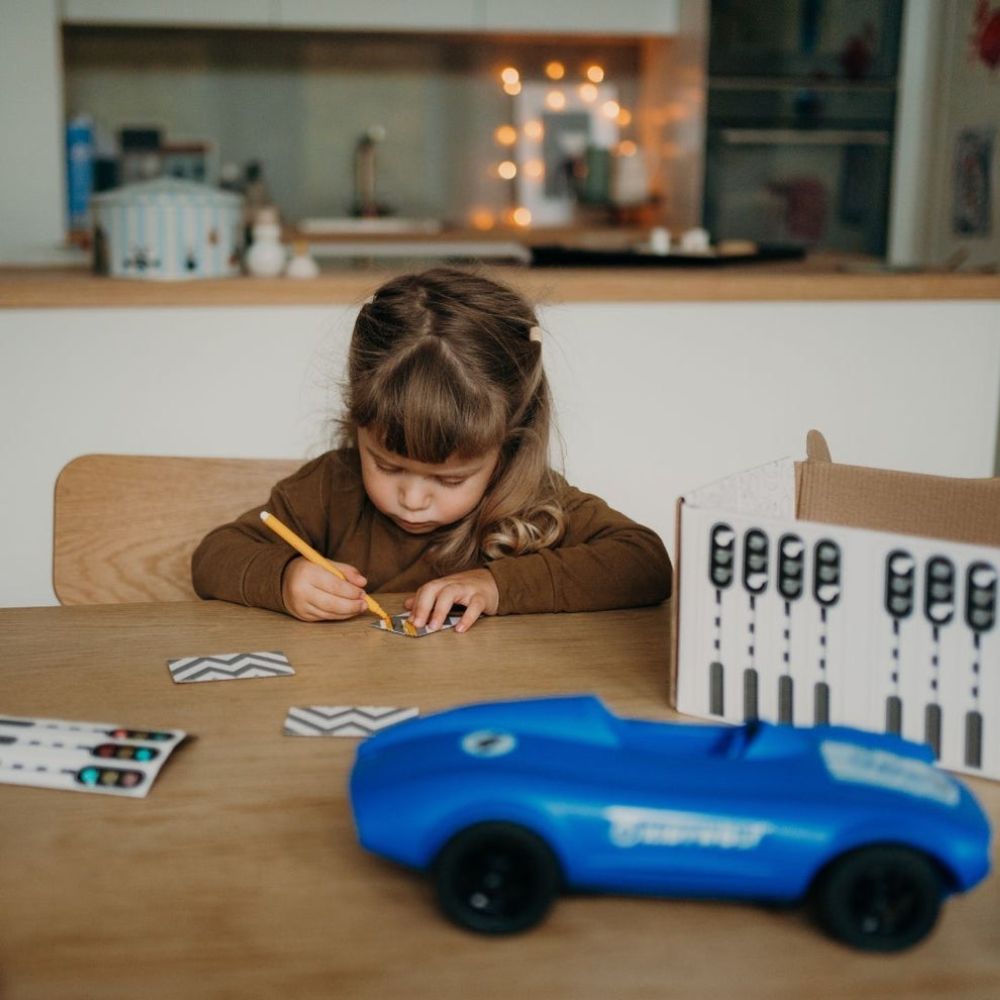 KIDYWOLF Automobil na daljinsko upravljanje, plavi