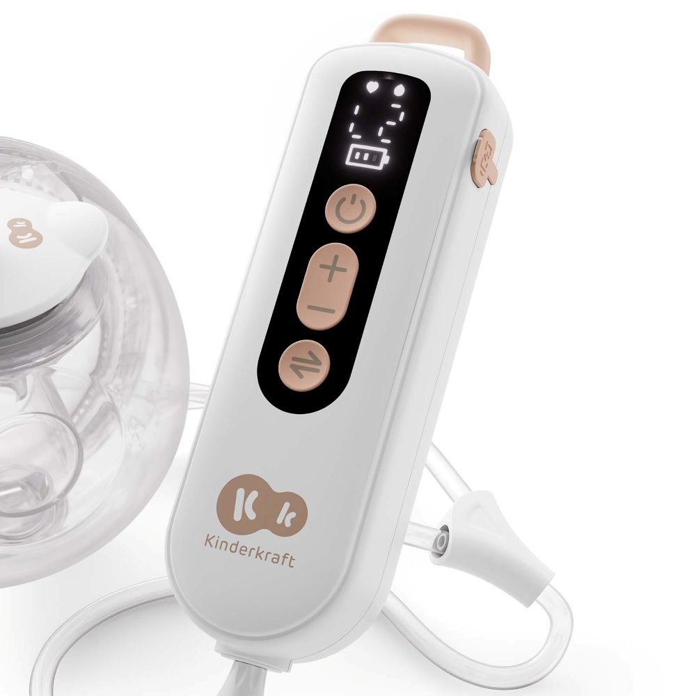Kinderkraft Dvostruka električna izdajalica GENTLEFLOW, golden