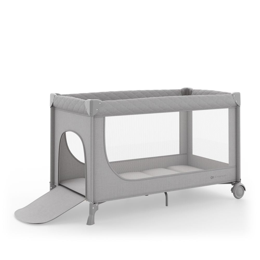 Kinderkraft Putni krevetić LEODY UP, Grey