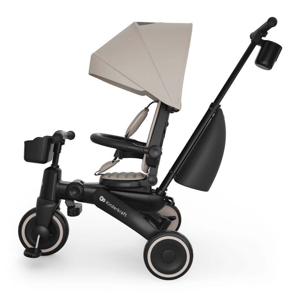 Kinderkraft Sklopivi tricikl JAZZ 3, Beige