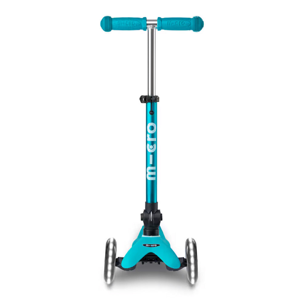 Micro Mini Deluxe LED sklopivi romobil, Aqua