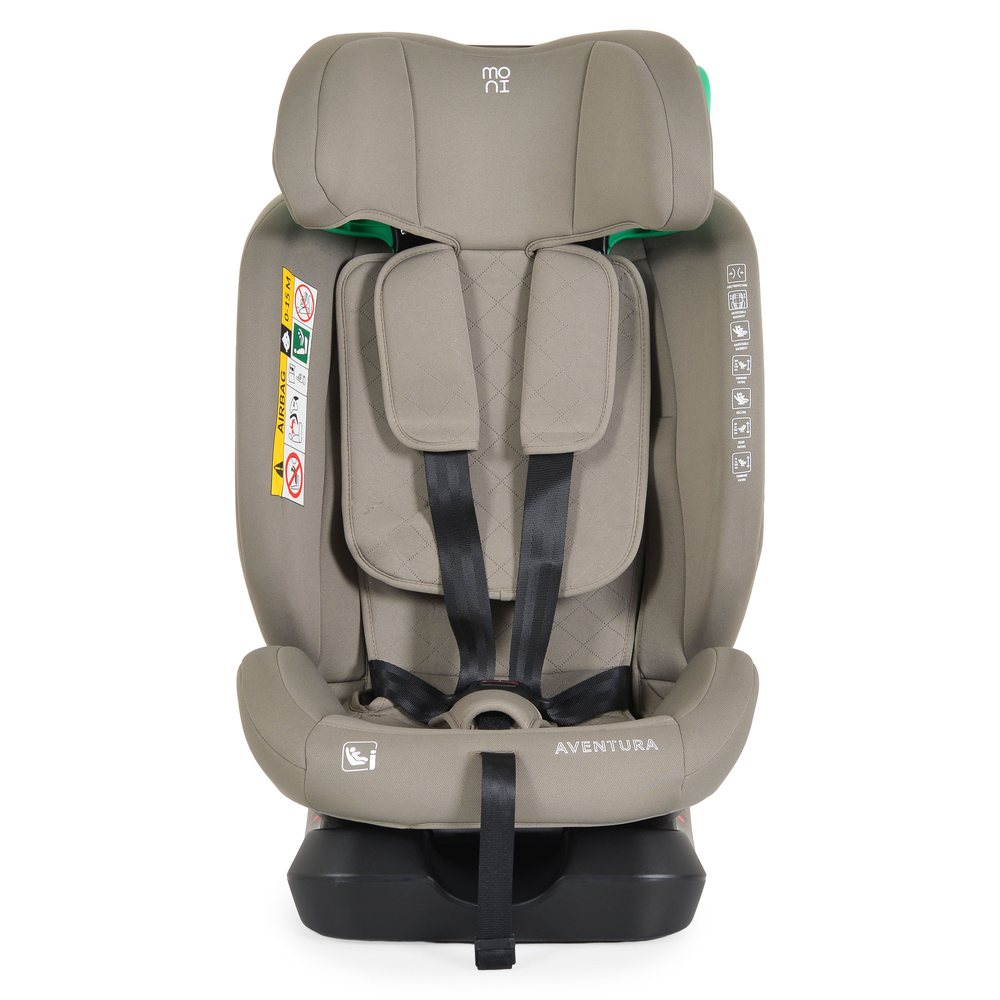 Moni Aventura autosjedalica i-Size 0-36kg (40-150 cm) bez isofix-a, bež