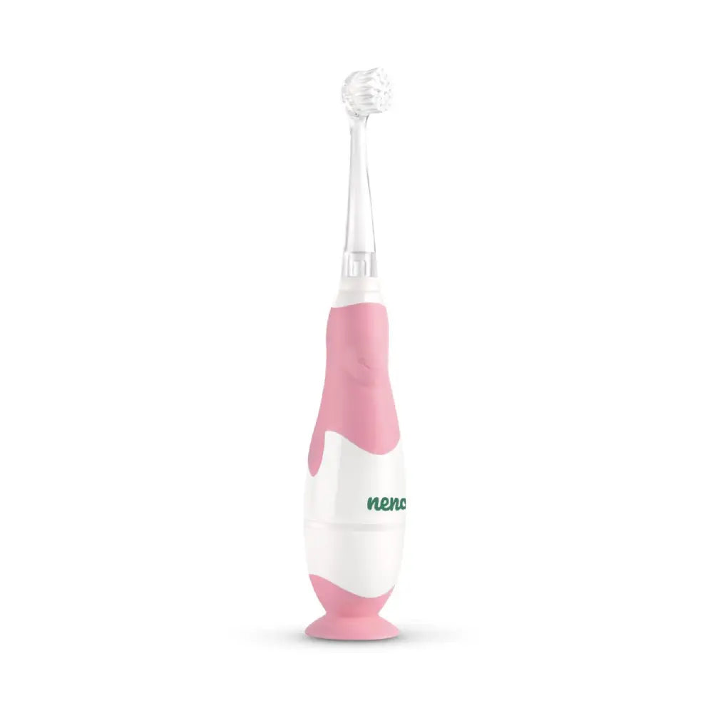 NENO DENTI Električna četkica za zube za djecu s dodacima (od 3.mj), pink