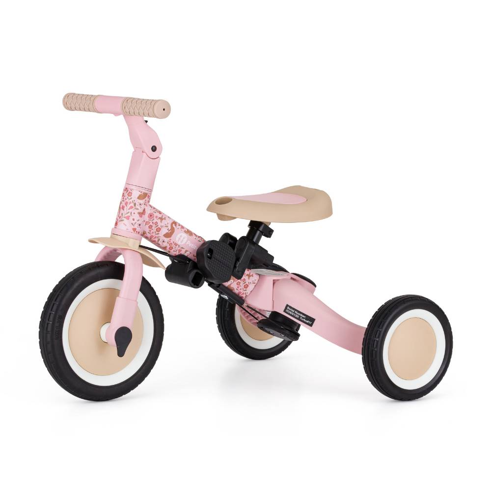 PETITE&MARS Tricikl Turbo 5 u 1 - Rosy Wilderness