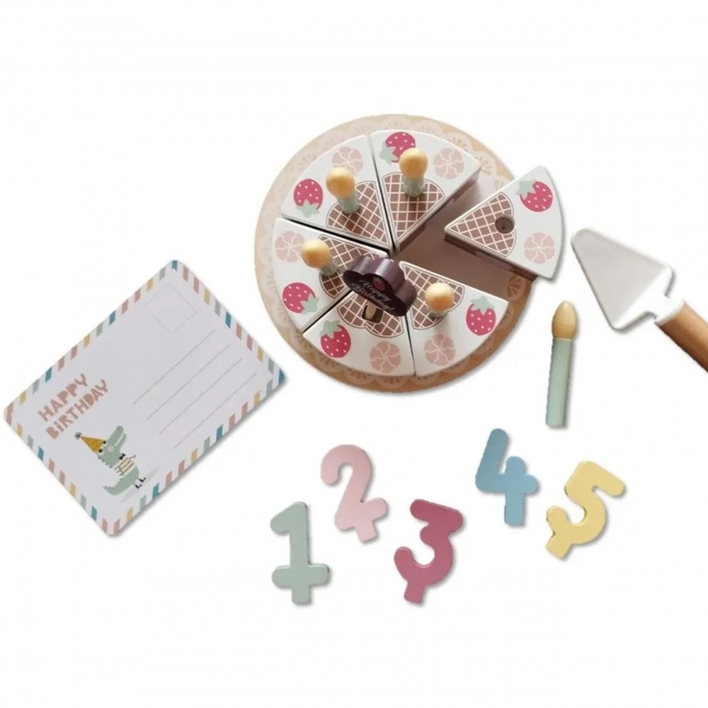 Tooky Toy Birthday Cake drvena rođendanska torta TH544B