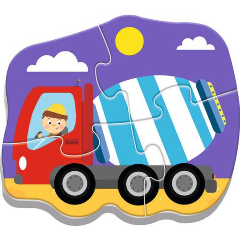 TREFL Baby puzzle Radna vozila 36072