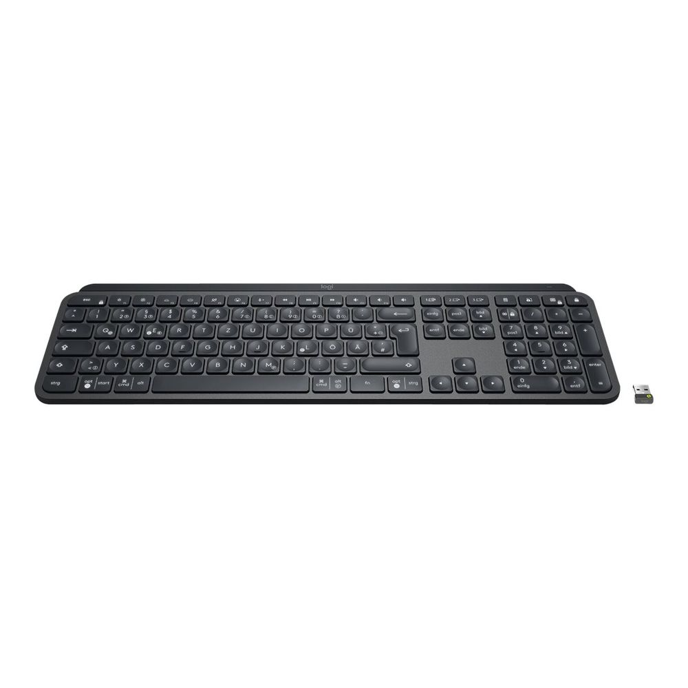 Logitech Mx Keys For Business tipkovnica Bluetooth Njemački Grafit