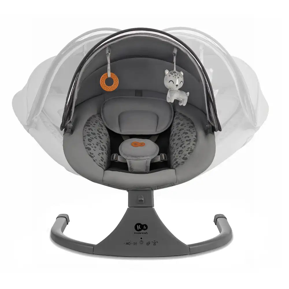 Kinderkraft Električna njihaljka LUMI 2, Dark Grey