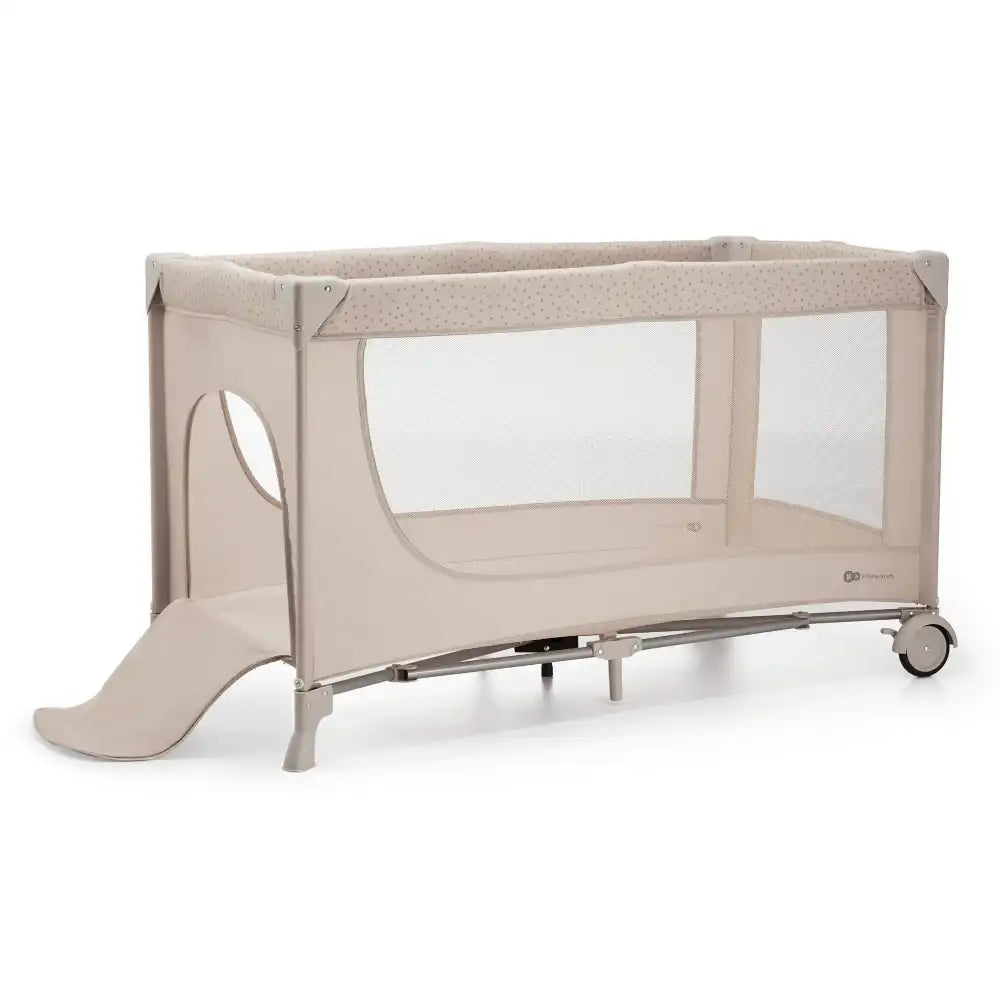 Kinderkraft Putni krevetić s dodacima 3u1 Joy 2, Beige