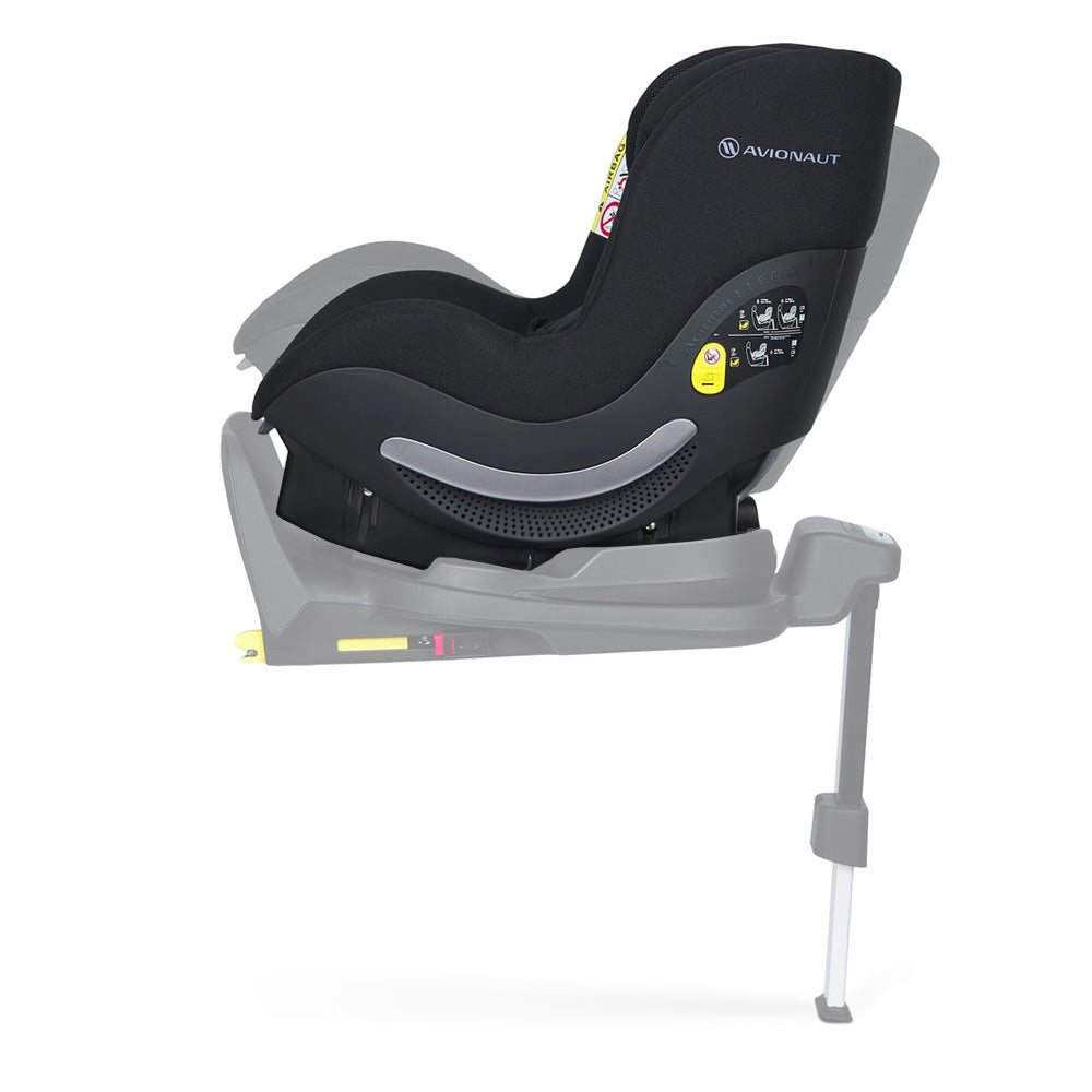 Autosjedalica Avionaut AeroFix RWF Airflow (0-18,5 kg), Black