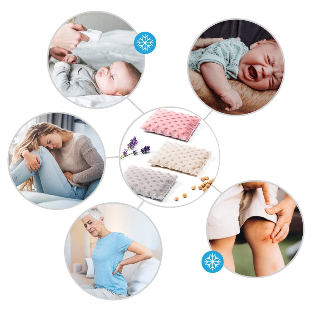 BabyOno Jastučić s košticama trešnje - Bež