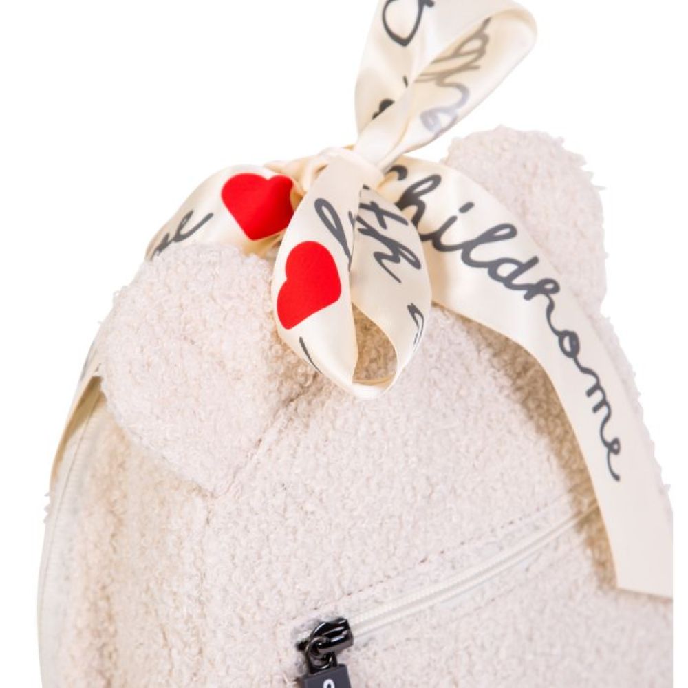 Childhome Ruksak My First bag, Teddy off white