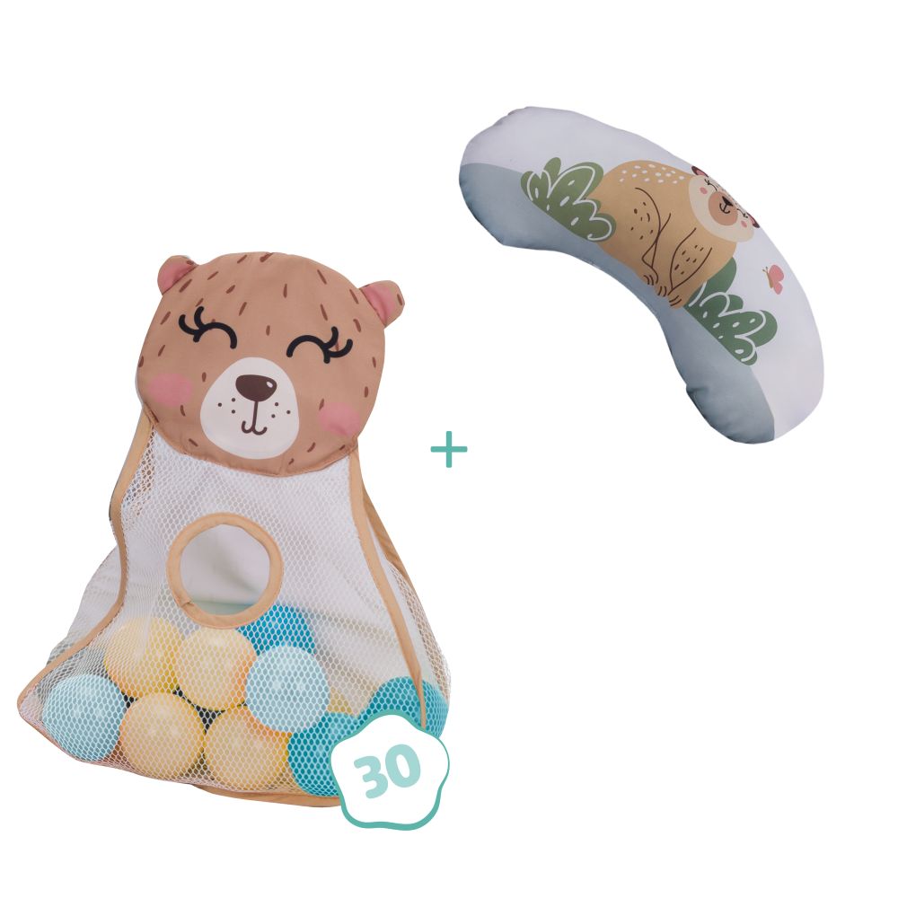 Fillikid edukativna igraonica za bebe Colourful Wildlife s lopticama