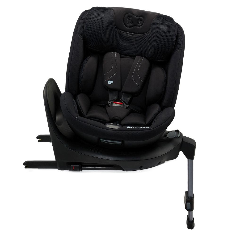 Kinderkraft autosjedalica XRIDER 2 i-Size 0-36 kg (40-150 cm) 360, crna