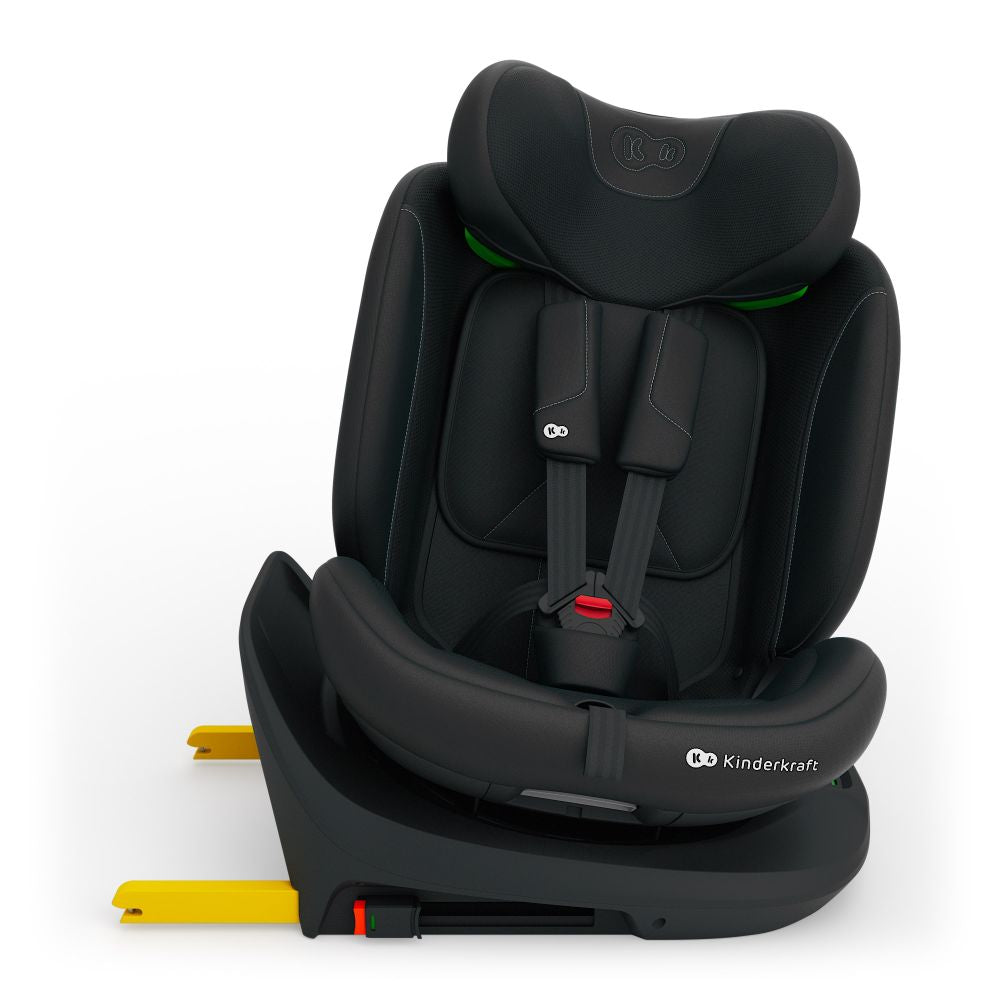 Kinderkraft I-GROW 2 PLUS i-Size autosjedalica 0-36 kg (40-150 cm) 360, crna