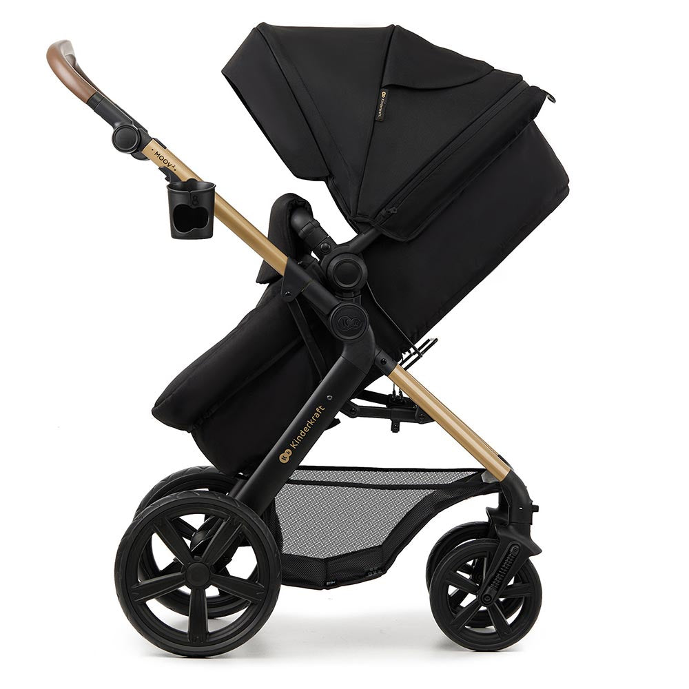 Kinderkraft Kolica Moov 2 4u1 MINK PRO - Pure Black