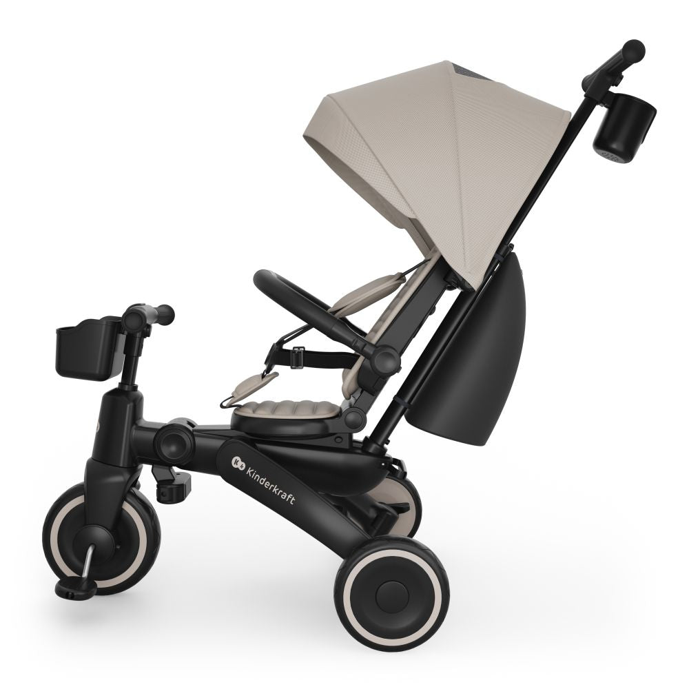 Kinderkraft Sklopivi tricikl JAZZ 3, Beige
