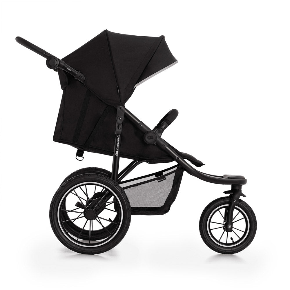 Kinderkraft sportska kolica s tri kotača HELSI 2, Black