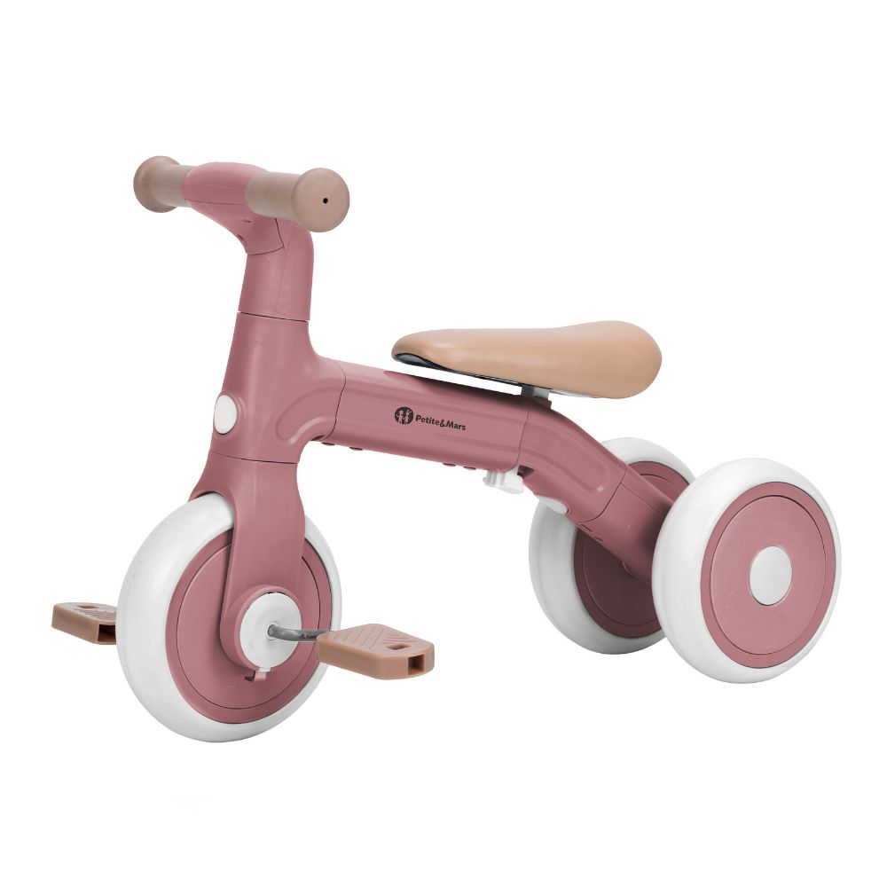 PETITE&MARS Balans bicikl Bingo 3 u 1, Dusty Rose