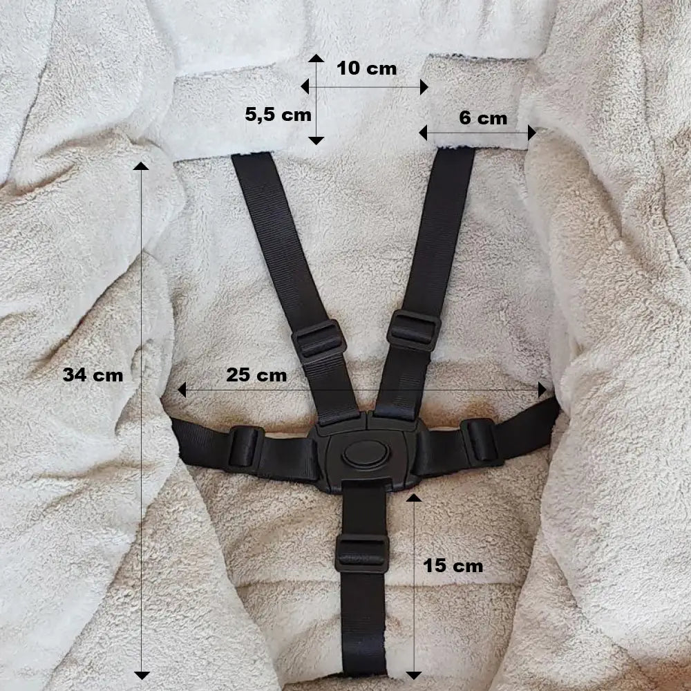 PETITE&MARS Footmuff Jibot 3 u 1 zimska vreća za kolica, Ink Black