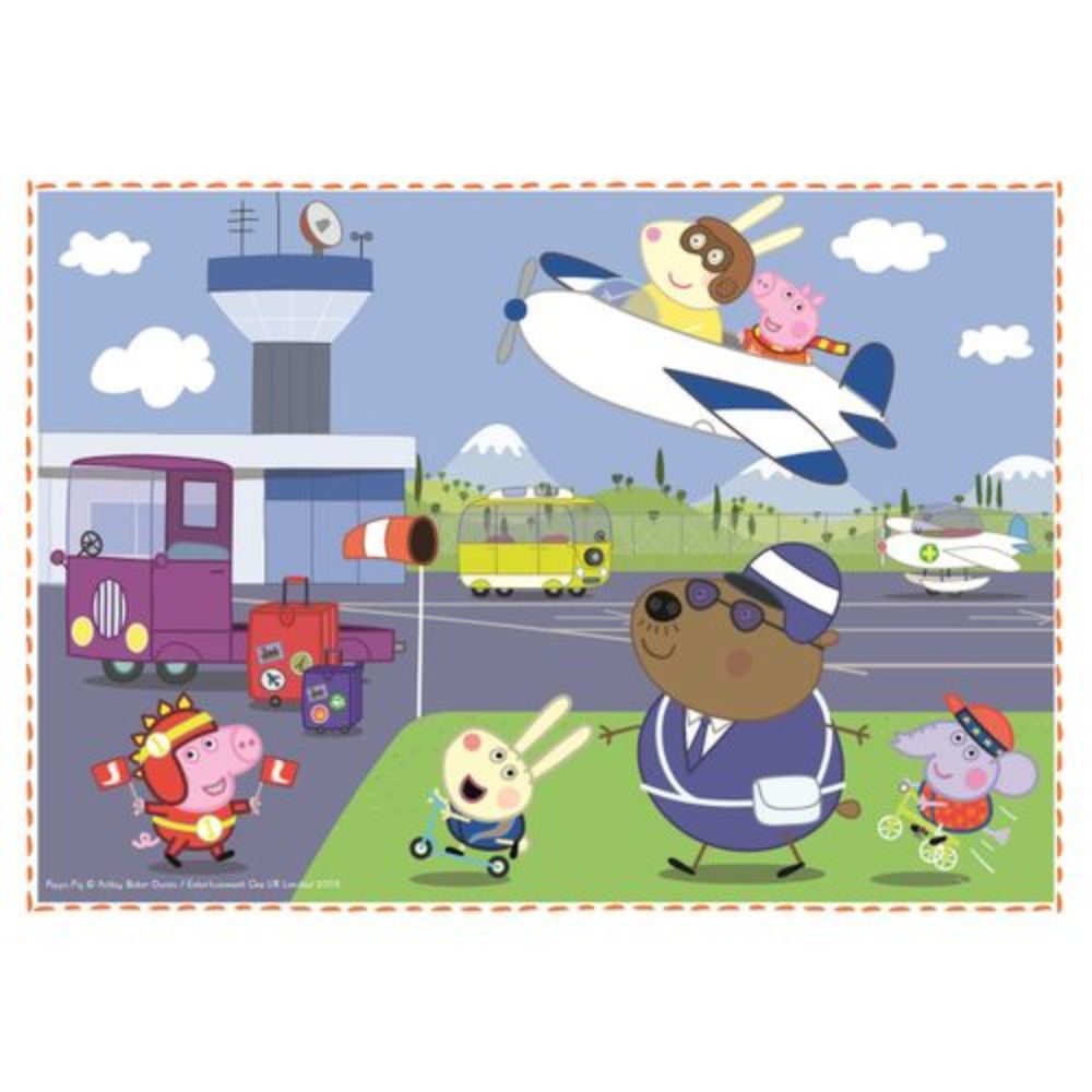 TREFL Baby puzzle Peppa Pig 4u1 34359