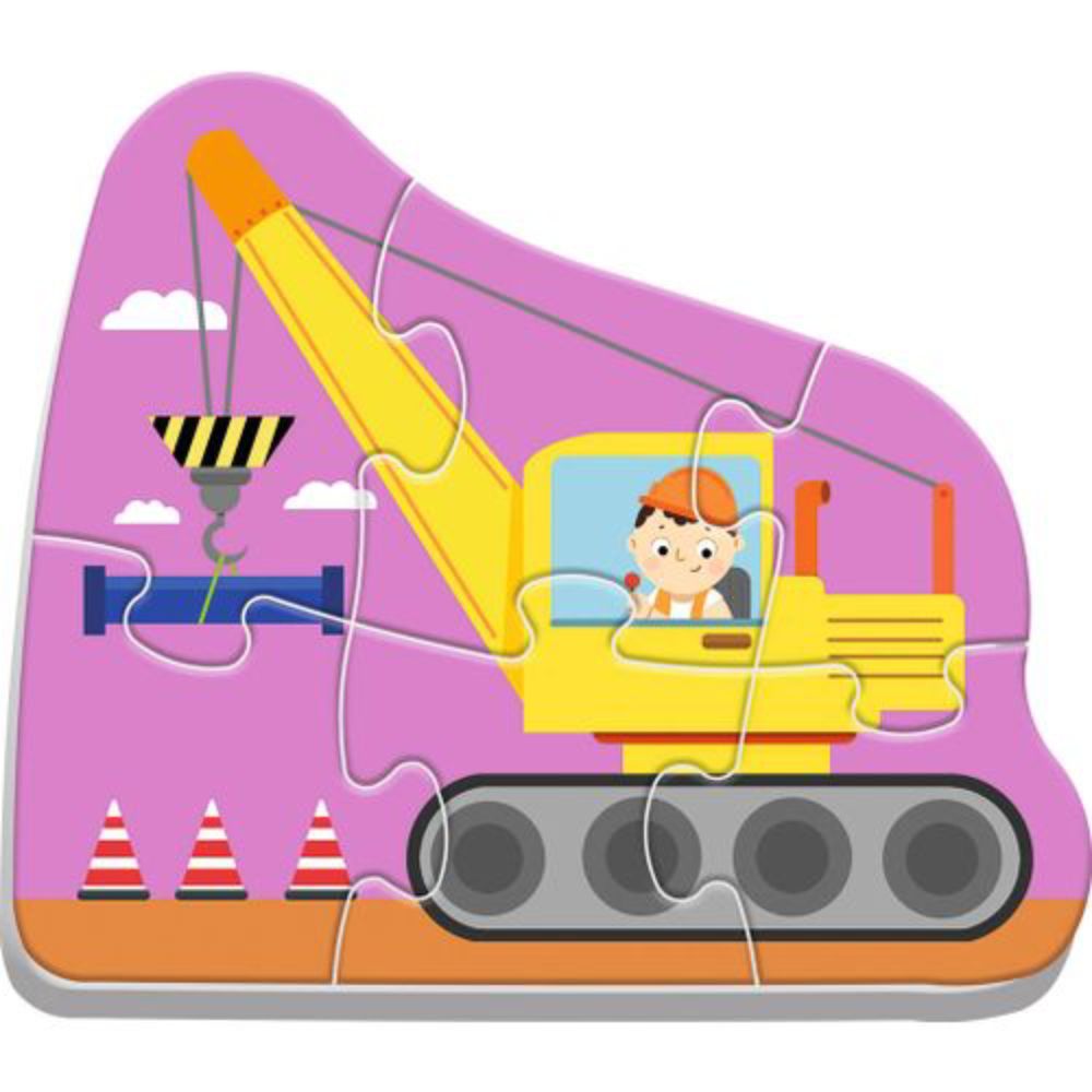 TREFL Baby puzzle Radna vozila 36072