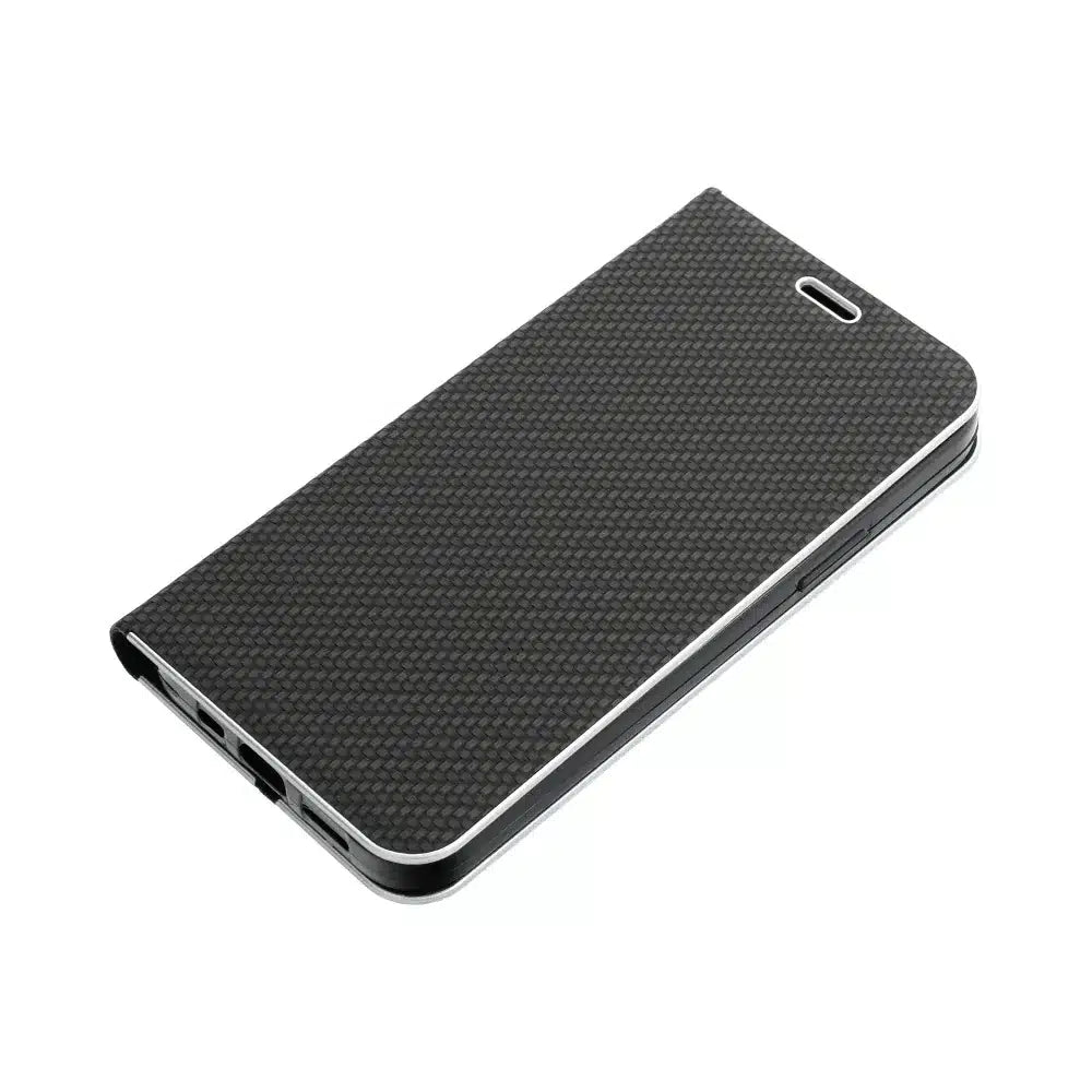 LUNA Book Carbon preklopni etui za SAMSUNG GALAXY A14 4G črn