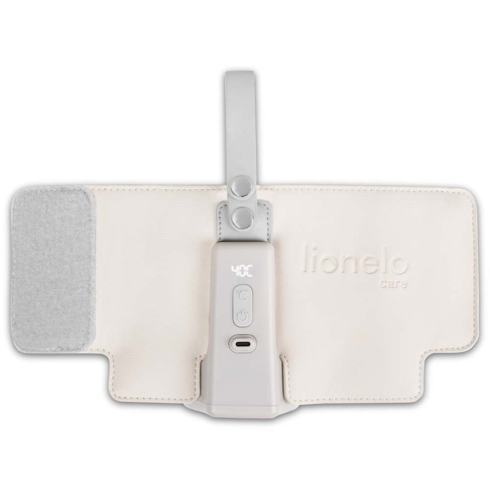 Lionelo Thermup Go Plus električni prijenosni grijač bočica - TERMOSICA s baterijom - Beige Sand