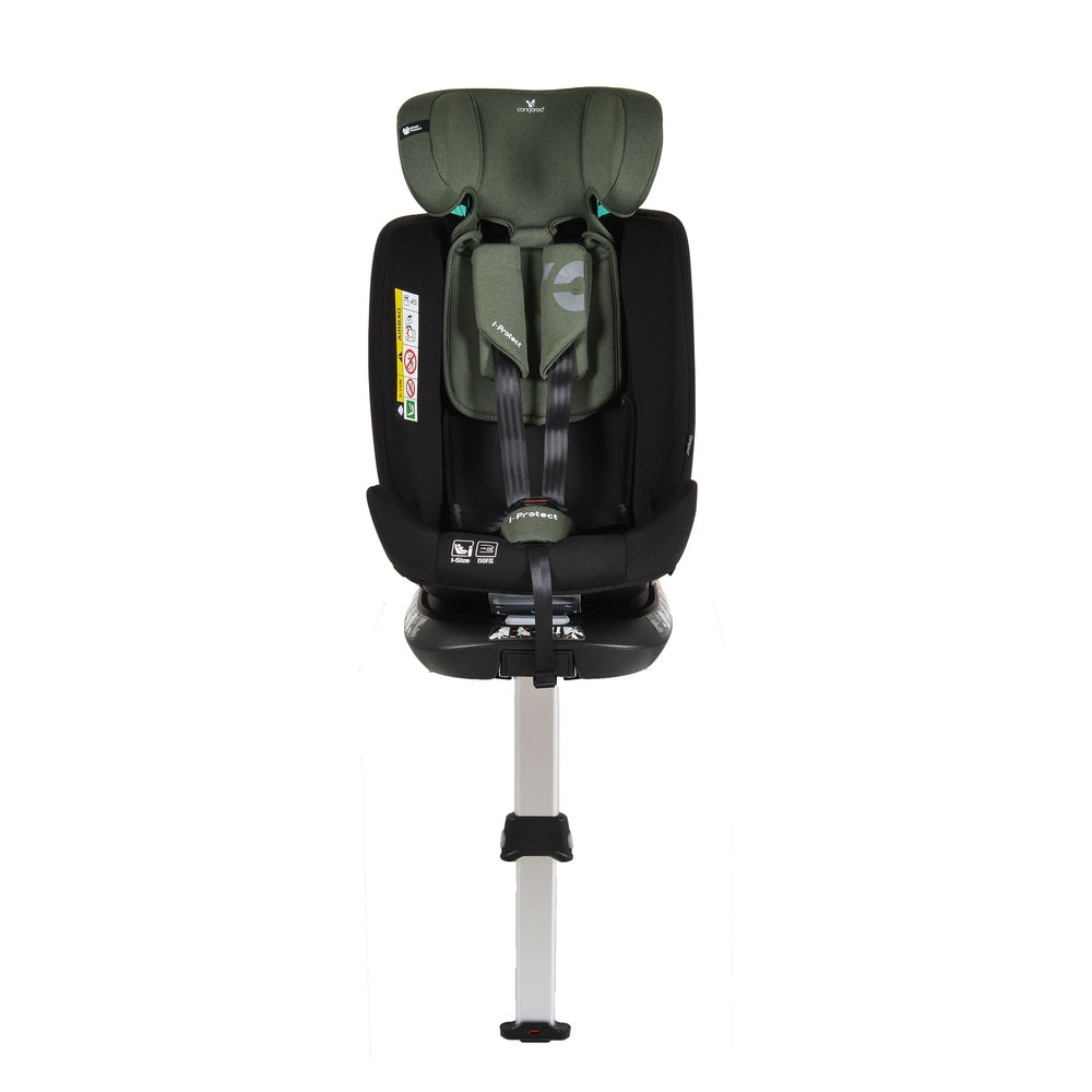 Cangaroo i-Protect autosjedalica i-Size 0-36kg (40-150 cm) 360, Deep Forest Green