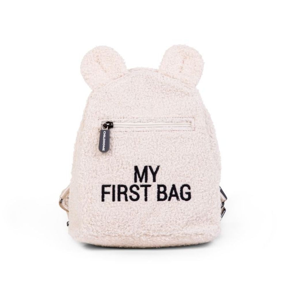 Childhome Ruksak My First bag, Teddy off white